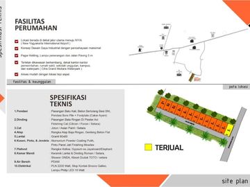 Perumahan di Sedayu Jalan Wates 2 Lantai 600 Jutaan