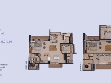 Departamento en Venta en Alto Lago