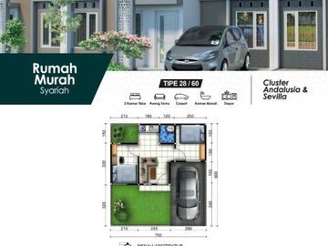 Rumah minimalis di pakisaji harga murah fasum lengkap
