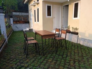 Rumah Villa Full Furnished Asri View Persawahan