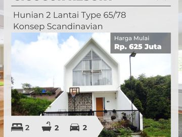 Rumah Strategis Terbaru di Cigugur Resort 600 Jutaan Free Mini Pool