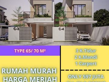 Desain Hunian 2 Lantai di Cimahi Utara 500 Jutaan