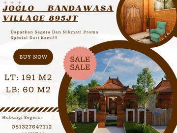 Perumahan Ekslusif Semi Homestay Komplek Depan Candi Prambanan