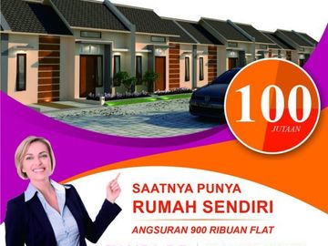 Rumah Subsidi DP Ringan bisa Dicicil