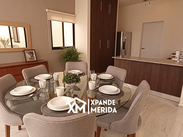 CASA EN VENTA AL NORTE DE MERIDA