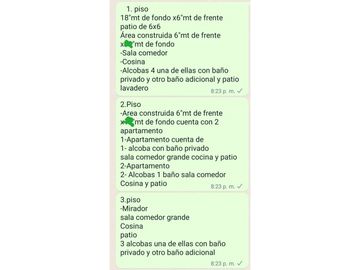 SE VENDE CASA VIVIENDAS INDEPENDIENTES SANTA TERESITA
