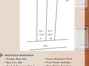 Rumah Manyaran Dekat Swalayan Ramai Rumah Keluarga Harmonis