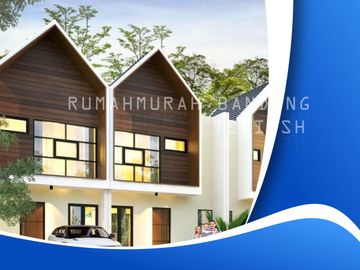 Rumah VILLA SEJUK ASRI KONSEP SMARTHOME DKT PUNCAK DI CUGENANG CIPANAS