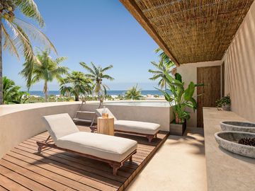 Departamento Planta Baja de 2 Recámaras a metros de la Playa en Chicxulub Puerto