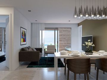Penthouse, a pasos de la Quinta Avenida y 650 metros de la playa, cine, albercas