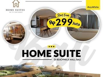 Home Suites Start From 299 Juta Beachwalk Residence Kuta Bali