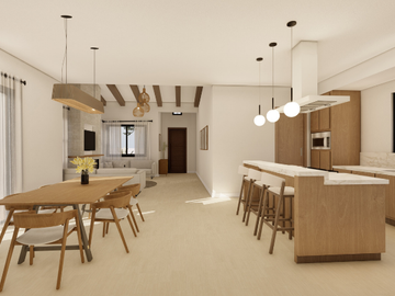 Venta  residencia en  exclusivo fracccionamiento- campo de golf con vista al mar