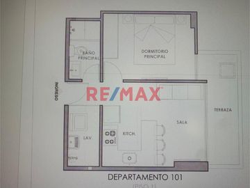 Ubicadísimo departamento a 7 cuadras de la Universidad Católica. Ideal para estudiante. Edificio completamente nuevo, de estreno, posee las siguientes