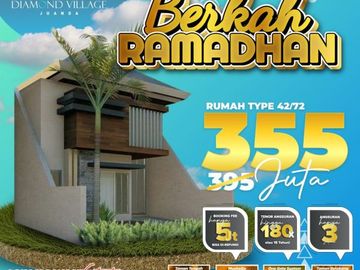 Paling Laris, TownHouse Harga 355 JT Dekat Toll