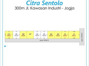 Kavling Area Industri Sentolo; Peruntukan Kost Dan Investasi