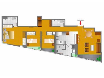 DEPARTAMENTO EN SAN BORJA