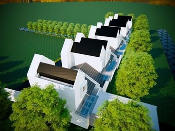 Dibawah 600 Juta Rumah Mezanine Scandinavian 2LT Terlaris di Tanimulya Ngamprah Bandung Barat