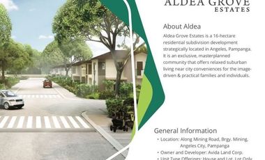 Lot for Sale in AYALA LAND'S ALDEA GROVE as low as P9,860/mo