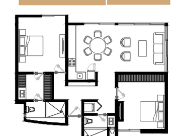 Departamento en venta en Mérida, Sei park, Santa Gertrudis Copó ( Mod. 2 Rec)