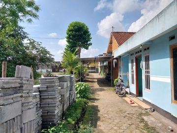 Rumah Proses Bangun Akses Jalan Depan 4 Meter Dekat Lapangan Denggung