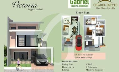 Affordable Duplex House in Citadel Estate Liloan