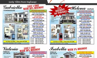 Affordable Duplex House in Citadel Estate Liloan
