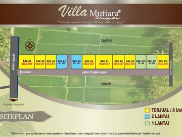 Rumah Cantik Jual Harga Terjangkau Di Bantul 2 Lantai Type 68/108