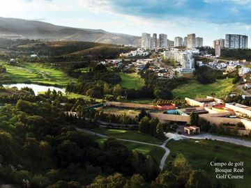 Apartamento con terraza, techos altos, piscina, pet friendly, venta Bosque Real