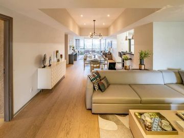 Apartamento con terraza, techos altos, piscina, pet friendly, venta Bosque Real