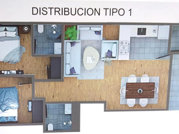 Venta Departamento Nuevo, Practico, 2rec,2baños, Algarín Cuauhtémoc Ejecentral