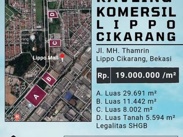 KAVLING KOMERSIAL LIPPO CIKARANG
