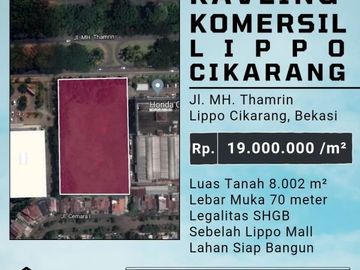 KAVLING KOMERSIAL LIPPO CIKARANG
