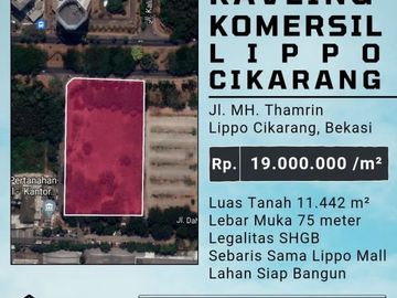 KAVLING KOMERSIAL LIPPO CIKARANG