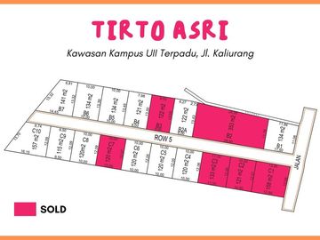 Tanah Kaliurang dekat UII, Cocok Kostel/Hunian: Bisa Cicil 12X