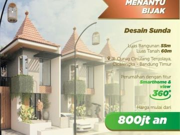 Resort Mewah 2 Lantai + Rooftop Di Cicalengka Bandung