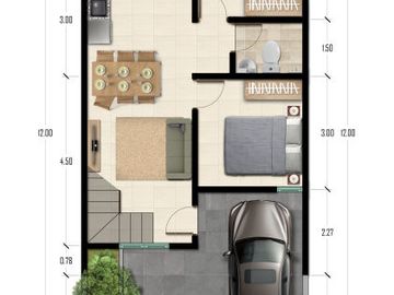 Rumah Elit 2 Lantai, Batu Aji