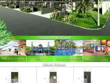 Rumah Dua Lantai Cimahi dekat Kota Bandung Hanya 300 Jutaan