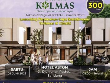 Rumah Dua Lantai Cimahi dekat Kota Bandung Hanya 300 Jutaan