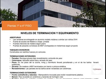 Exclusivo 2 ambientes  Sanabria 2400 Villa Devoto con balcon  Parrilla