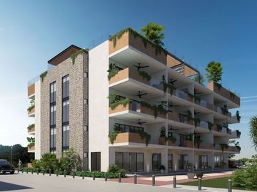 Departamento a 230 metros de la playa, en pre-construccion-Playa Santa Cruz, alb