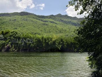 INCREDIBLE PRICE WITH 130 METERS OF RIVERFRONT AND 50 METERS ON THE HIGHWAY JUST 13 KM FROM ERAWAN NATIONAL PARK!!!