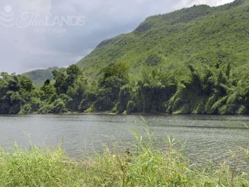 INCREDIBLE PRICE WITH 130 METERS OF RIVERFRONT AND 50 METERS ON THE HIGHWAY JUST 13 KM FROM ERAWAN NATIONAL PARK!!!