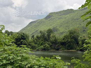 INCREDIBLE PRICE WITH 130 METERS OF RIVERFRONT AND 50 METERS ON THE HIGHWAY JUST 13 KM FROM ERAWAN NATIONAL PARK!!!