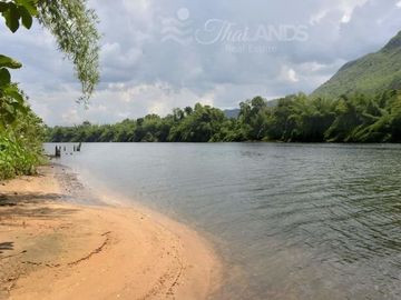 INCREDIBLE PRICE WITH 130 METERS OF RIVERFRONT AND 50 METERS ON THE HIGHWAY JUST 13 KM FROM ERAWAN NATIONAL PARK!!!