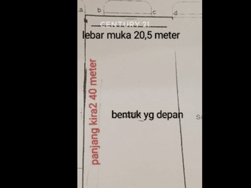 Tanah Komersil Strategis Di Palmerah Dekat Bank Dan Universitas
