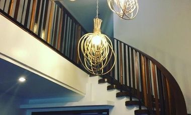 4BR duplex house for rent in Bel Air Makati four bedrooms semi furnished