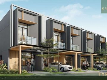 Cluster Svadhi Rumah Minimalis 2 Lantai di Tanakayu BSD City