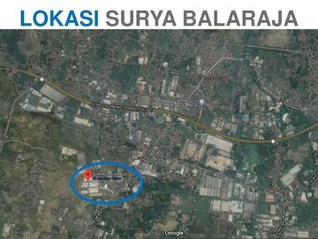 Gudang di lokasi yang Strategis