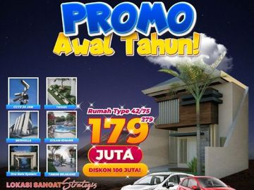 ON SALE! DIAMOND CITY JUANDA, Hunian Dekat Juanda Hanya 179jt