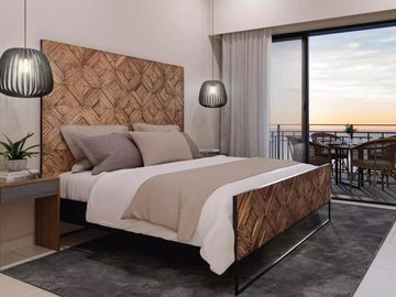 Condo con vista al mar, spa, gimnasio, alberca infinity, asadores, fogatas.